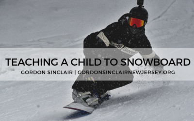Teaching a Child to Snowboard